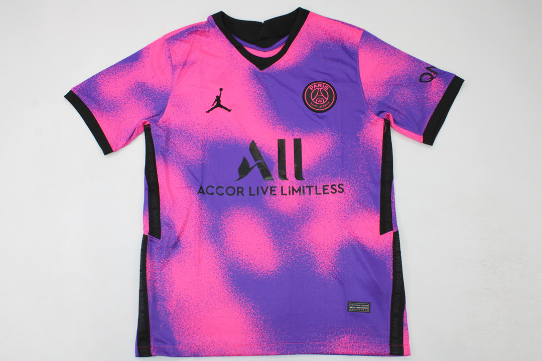 AAA Quality Paris St Germain 20/21 Fourth Pink Soccer Jersey